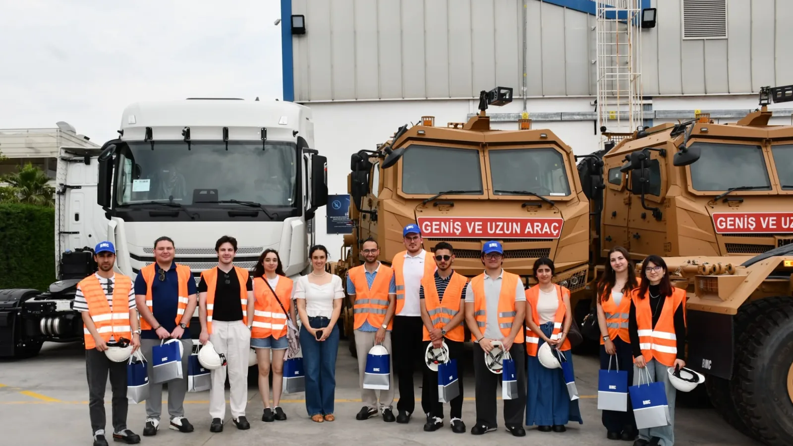 Savunma Sanayii Devi BMC’nin İzmir Tesislerine Teknik Gezi